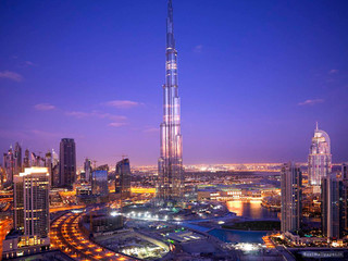 عکس/ نمای شهر دبی از پنجره بلندترین آسمان‌خراش جهان