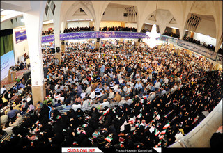 سخنرانی حجت الاسلام والمسلمین رئیسی در هئیت جامعه الحسین مشهد / گزارش تصویری