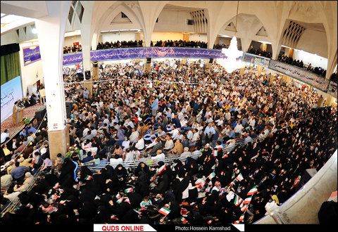  سخنرانی حجت الاسلام والمسلمین رئیسی در هئیت جامعه الحسین مشهد