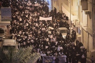 تظاهرات گسترده علیه آل‎‌خلیفه درنقاط مختلف بحرین