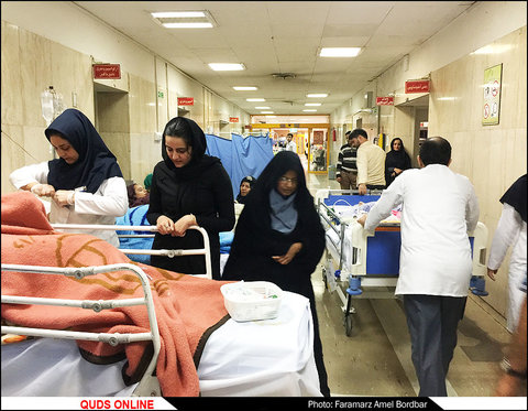 مستند نگاری از وضعیت دو بیمارستان امام رضاو قائم مشهد