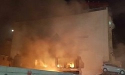 صدومیت ۳۷ نفر در انفجار هایپرمارکت شیراز
