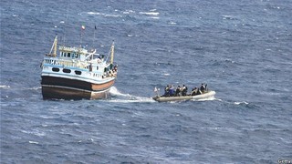۷ صیاد گمشده در آب‌های دریای عمان نجات پیدا کردند