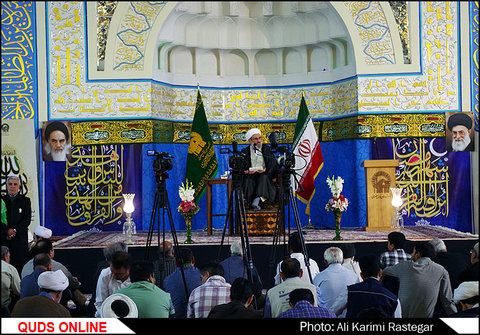 مراسم گرامیداشت بیست و هشتمین سالگرد ارتحال بنیانگذارجمهوری اسلام ایران امام خمینی (ره)در حرم مطهر رضوی