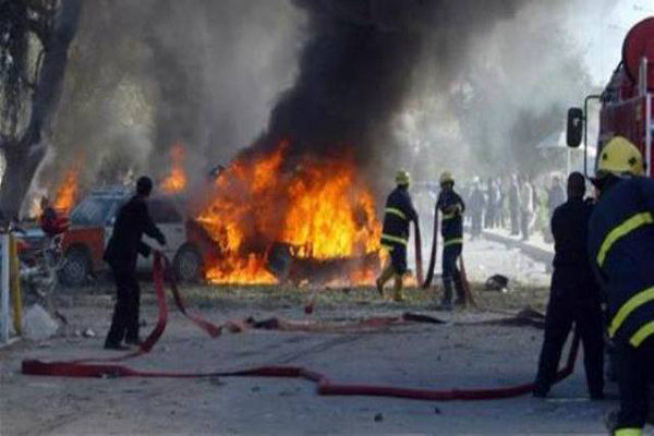 انفجار بمب در یک ایست بازرسی ارتش سوریه در منطقه «دمر»