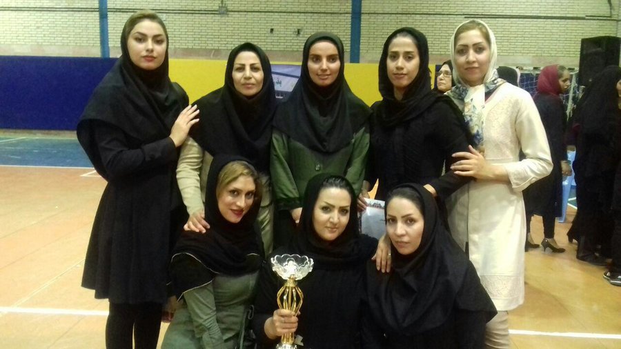 هیات ورزش روستایی قهرمان مسابقات والیبال جام رمضان بانوان تربت جام شد