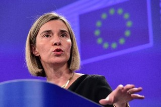 موگرینی: اتحادیه اروپا از مذاکره اربیل- بغداد حمایت می‎کند