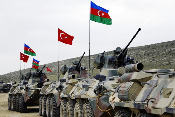 رزمایش نظامی مشترک ترکیه و جمهوری آذربایجان
