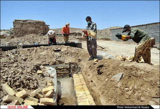 اردوهای جهادی بسیج دانشجویی شیروان در مناطق زلزله‌زده خراسان شمالی آغاز شد