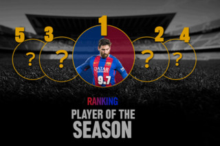 لیونل مسی بهترین بازیکن فصل بارسلونا انتخاب شد