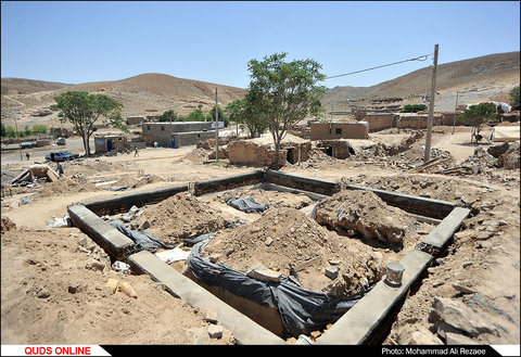 روستاهای زلزله زده بعد از 70 روز