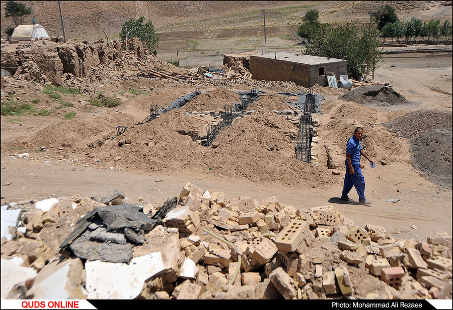 روستاهای زلزله زده بعد از 70 روز