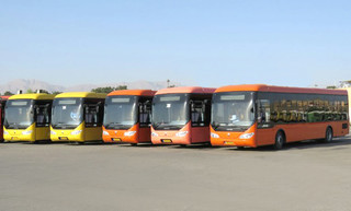 ۵دستگاه اتوبوس جدید به ناوگان حمل و نقل مسافر شهر یزداضافه شد