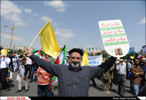 راهپیمایی روز جهانی قدس در مشهد