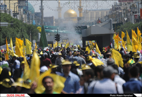 راهپیمایی روز جهانی قدس در مشهد