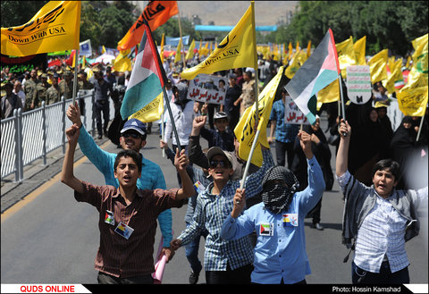 راهپیمایی روز جهانی قدس در مشهد