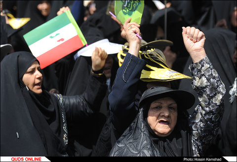 راهپیمایی روز جهانی قدس در مشهد