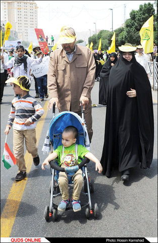 راهپیمایی روز جهانی قدس در مشهد