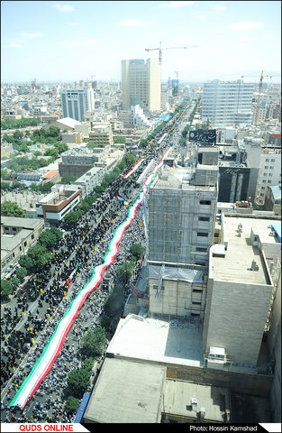 راهپیمایی روز جهانی قدس در مشهد