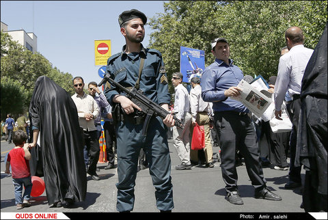 راهپیمایی روز جهانی قدس در تهران/گزارش تصویری