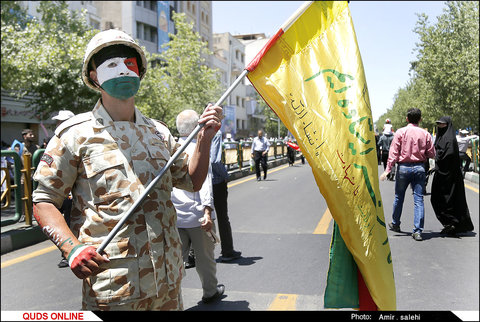 راهپیمایی روز جهانی قدس در تهران/گزارش تصویری