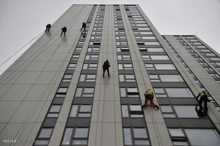 تصاویر/ تخلیه برج های پرخطر لندن‎