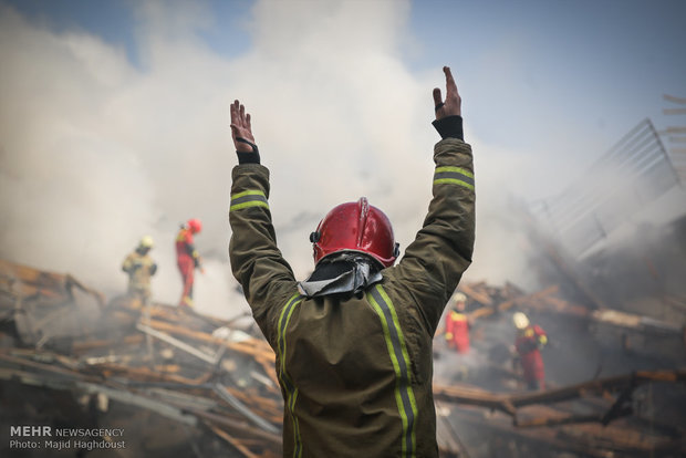 پاسخ آتش‌نشانی به سوالات و ابهامات مردم درباره حادثه پلاسکو
