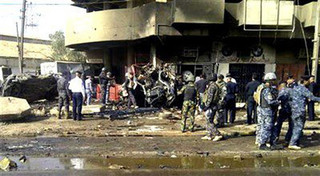 ۴ کشته و ۱۰ زخمی در حمله انتحاری غرب عراق