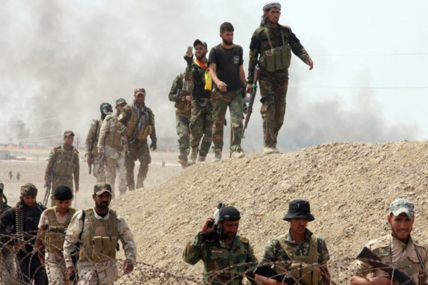 یورش سنگین داعش به مرز عراق از سوی حشد شعبی دفع شد