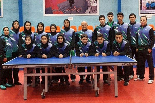 حذف دو تیم ایران از رقابت‌های پینگ‌پنگ قهرمانی آسیا