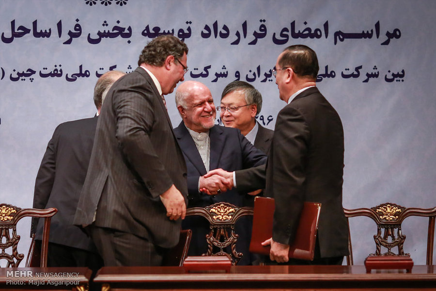 تصاویر/ امضای قرارداد ایران با توتال

