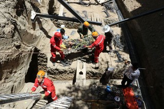 یک کشته بر اثر ریزش آوار یک پروژه ساختمانی در مشهد