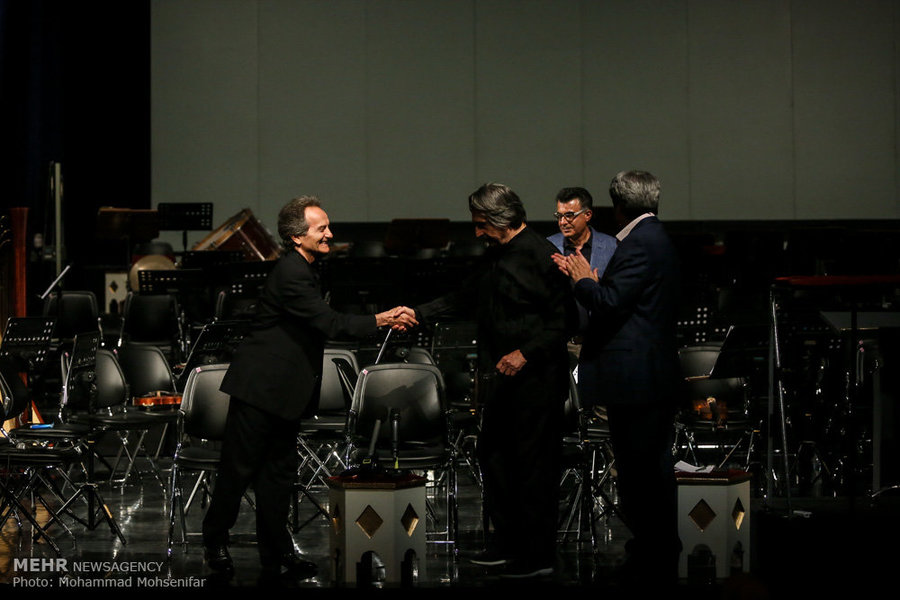 تصاویر/ نشست خبری ارکستر فستیوال راونا و ارکستر سمفونیک تهران
