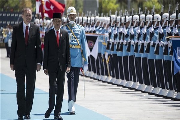 رئیس جمهور اندونزی وارد ترکیه شد
