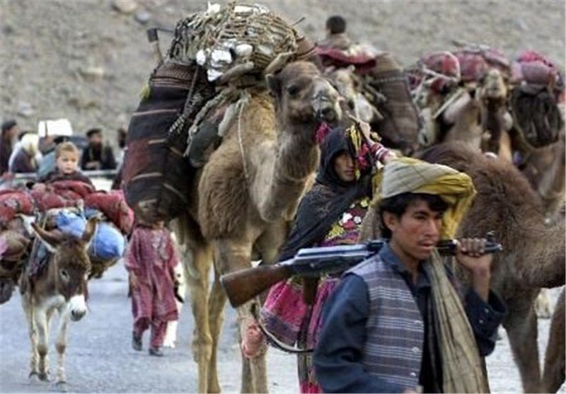 پادرمیانی طالبان بین مردم غزنی و اقوام کوچی در جنوب شرق افغانستان
