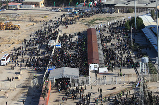 شور حسینی در بزرگراه کربلا