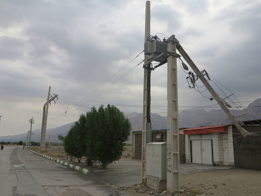 توفان ۵۰ میلیارد ریال خسارت به تاسیسات برق ایرانشهر وارد کرد