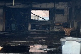 آتش سوزی عمدی یک مسجد در منچستر انگلیس