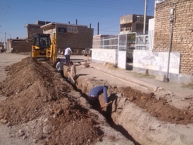 نوسازی شبکه آب شرب روستاهای شهرستان رشتخوار  انجام شد