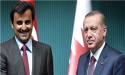 تماس تلفنی امیر قطر با اردوغان