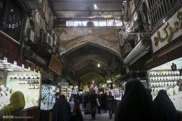 سرقت از مغازه‌های بازار تهران با حفر تونل
