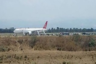تغییر مسیر هواپیمای ترکیه ای به دلیل تهدید به بمب گذاری