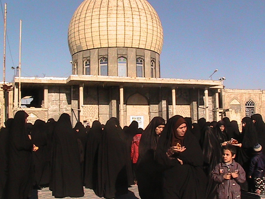 حضور سفیران کریمه در امامزاده ساره مریم(س) نجف آباد 