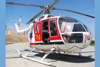 بالگرد اورژانس هوایی سبزوار مرد عشایری گرفتار در ارتفاعات را نجات داد