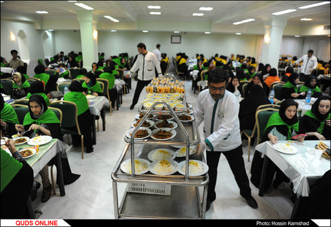مهمان‌سرای حضرت در دهه کرامت/گزارش تصویری