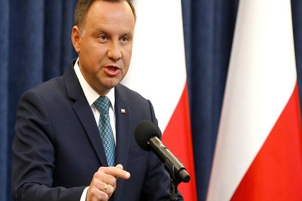 رئیس جمهور لهستان قانون اصلاحات قضایی این کشور را وتو کرد
