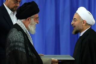 رهبر معظم انقلاب حکم ریاست‌جمهوری حجت‌الاسلام روحانی را تنفیذ کردند+متن حکم