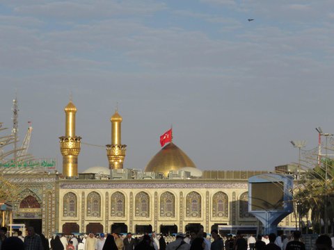 مراسم خطبه خوانی درحرم مطهر امام حسین ( ع)