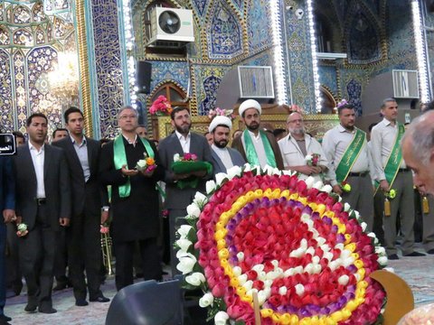 مراسم خطبه خوانی درحرم مطهر امام حسین ( ع)