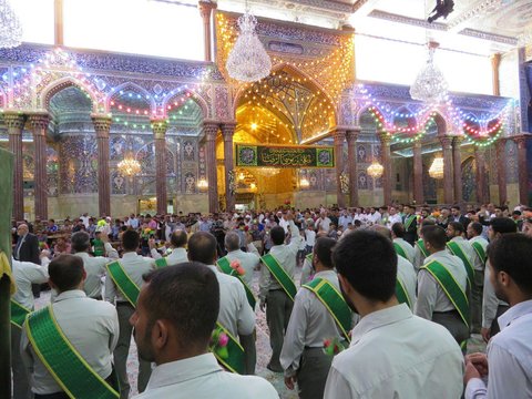 مراسم خطبه خوانی درحرم مطهر امام حسین ( ع)